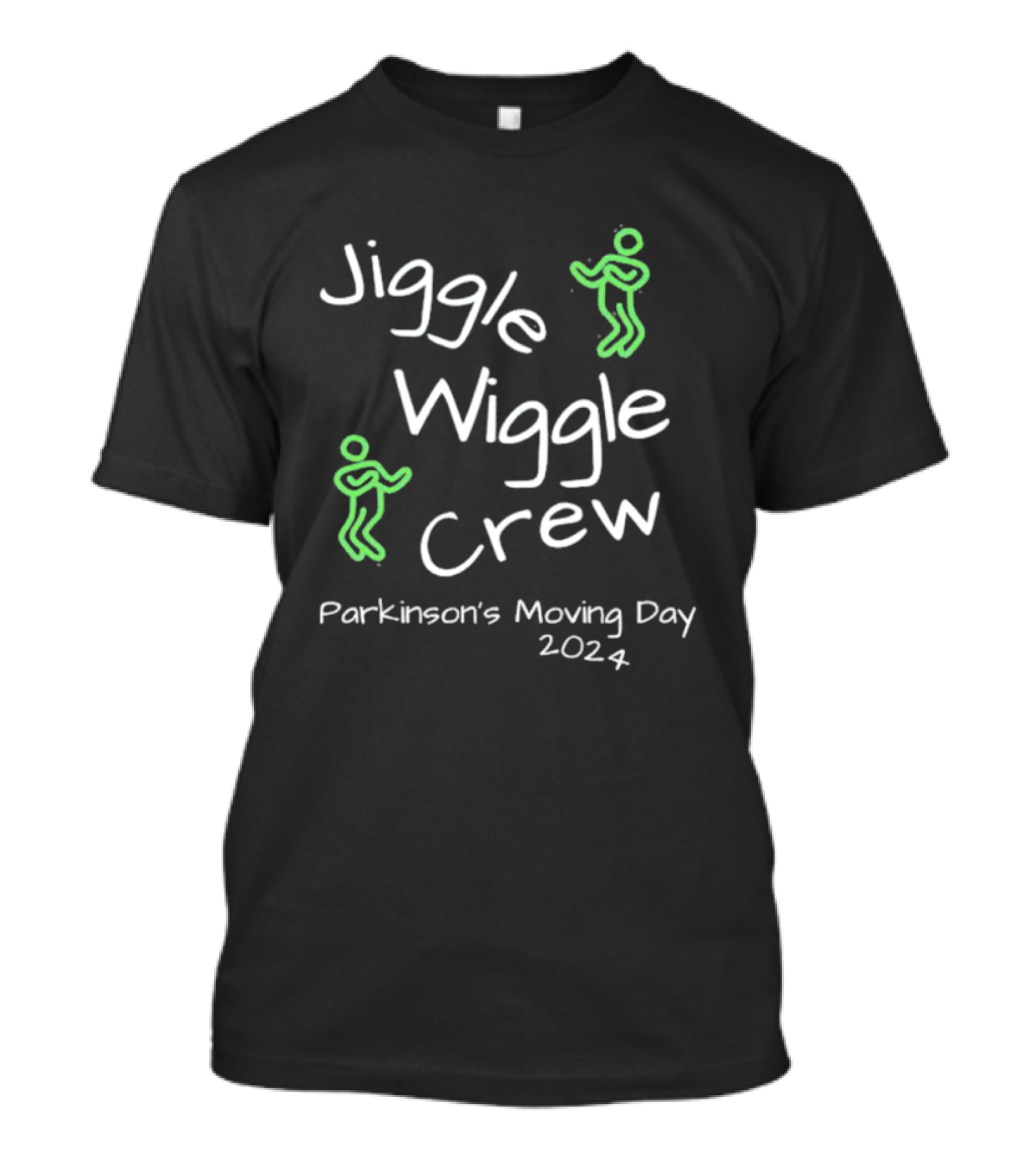 Jiggle Wiggle Crew Parkinson's Moving Day T-Shirt