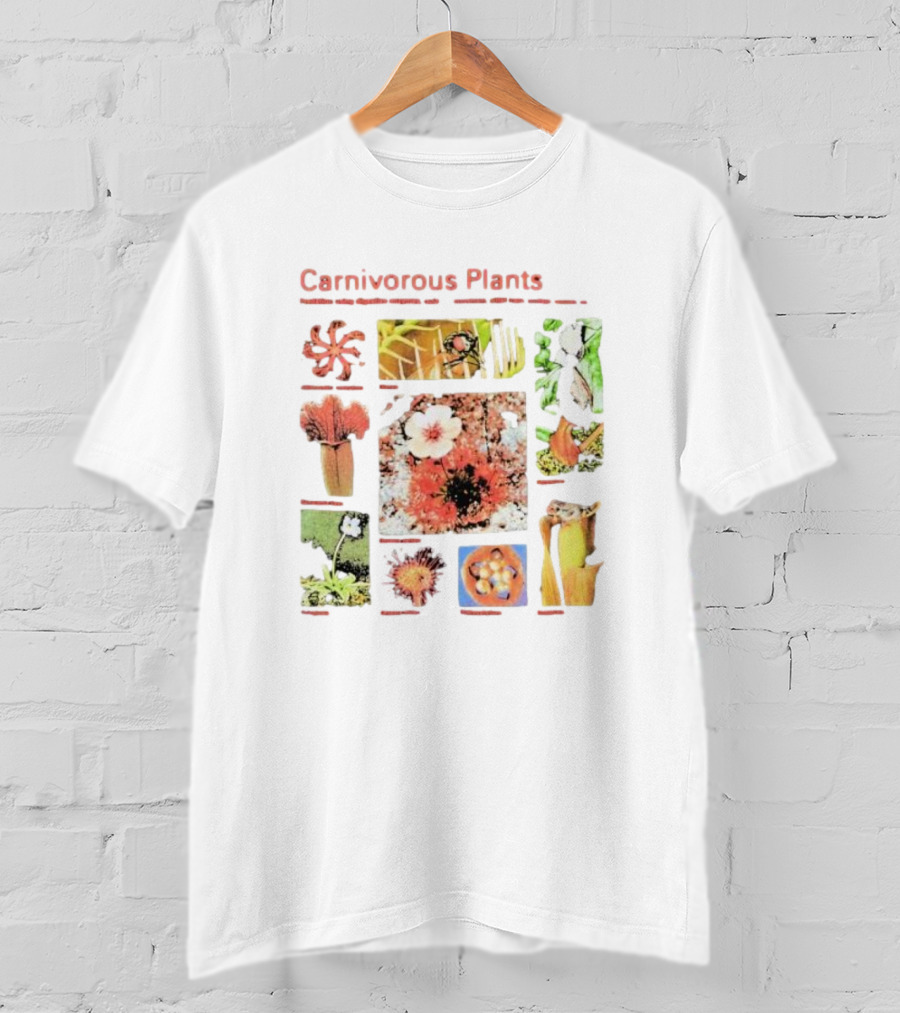 Carnivorous Plants Nepenthes Dionaea Drosera Sarracenia Aldrovanda Trapping Mechanisms T-Shirt