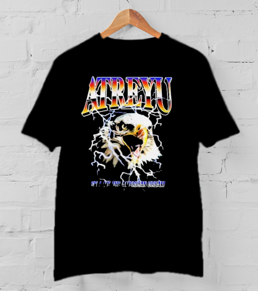 ATREYU Set Me The American Dream Eagle Lightning T-Shirt