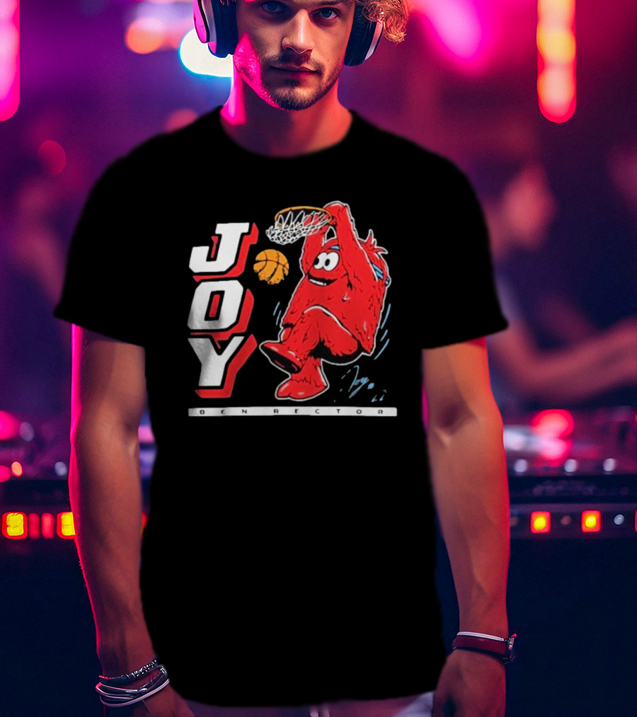 Ben Rector Joy Basketball Dunking T-Shirt