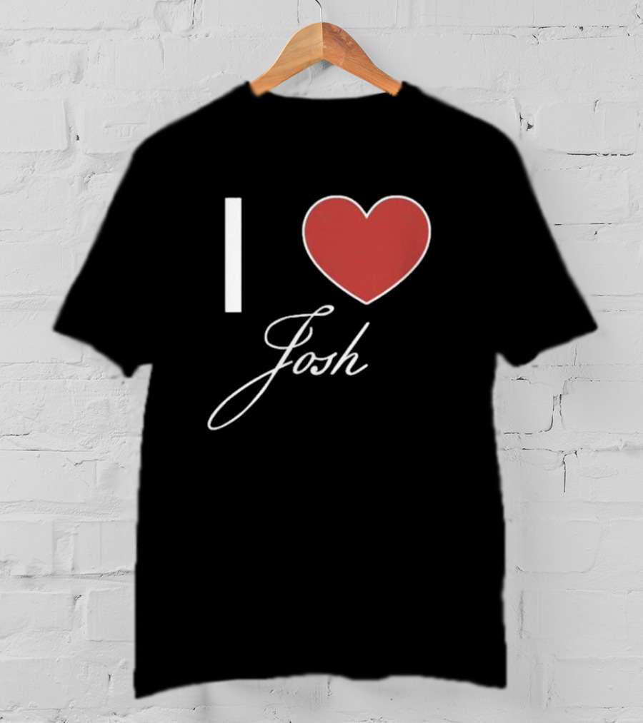 Joshfanpage888 I Heart Josh Love T-Shirt