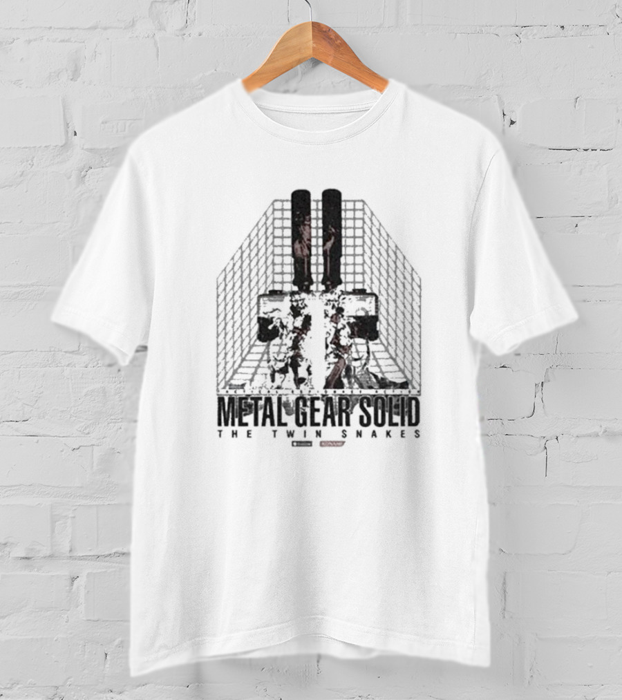 Metal Gear Solid The Twin Snakes Tactical Espionage Action T-Shirt