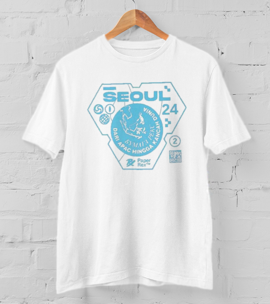 Seoul 24 Dari Apac Hingga Kancah Dunia Paper Rex T-Shirt