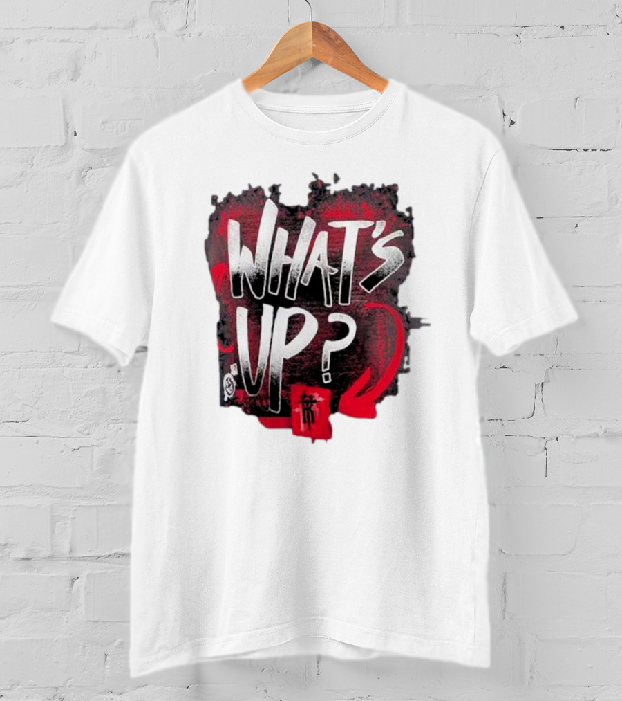 What's Up Bold Graphic R-Truth T-Shirt
