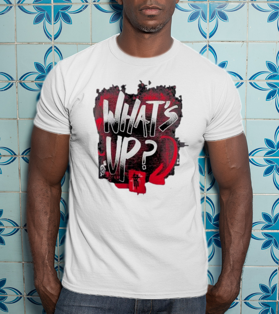 What's Up Bold Graphic R-Truth T-Shirt