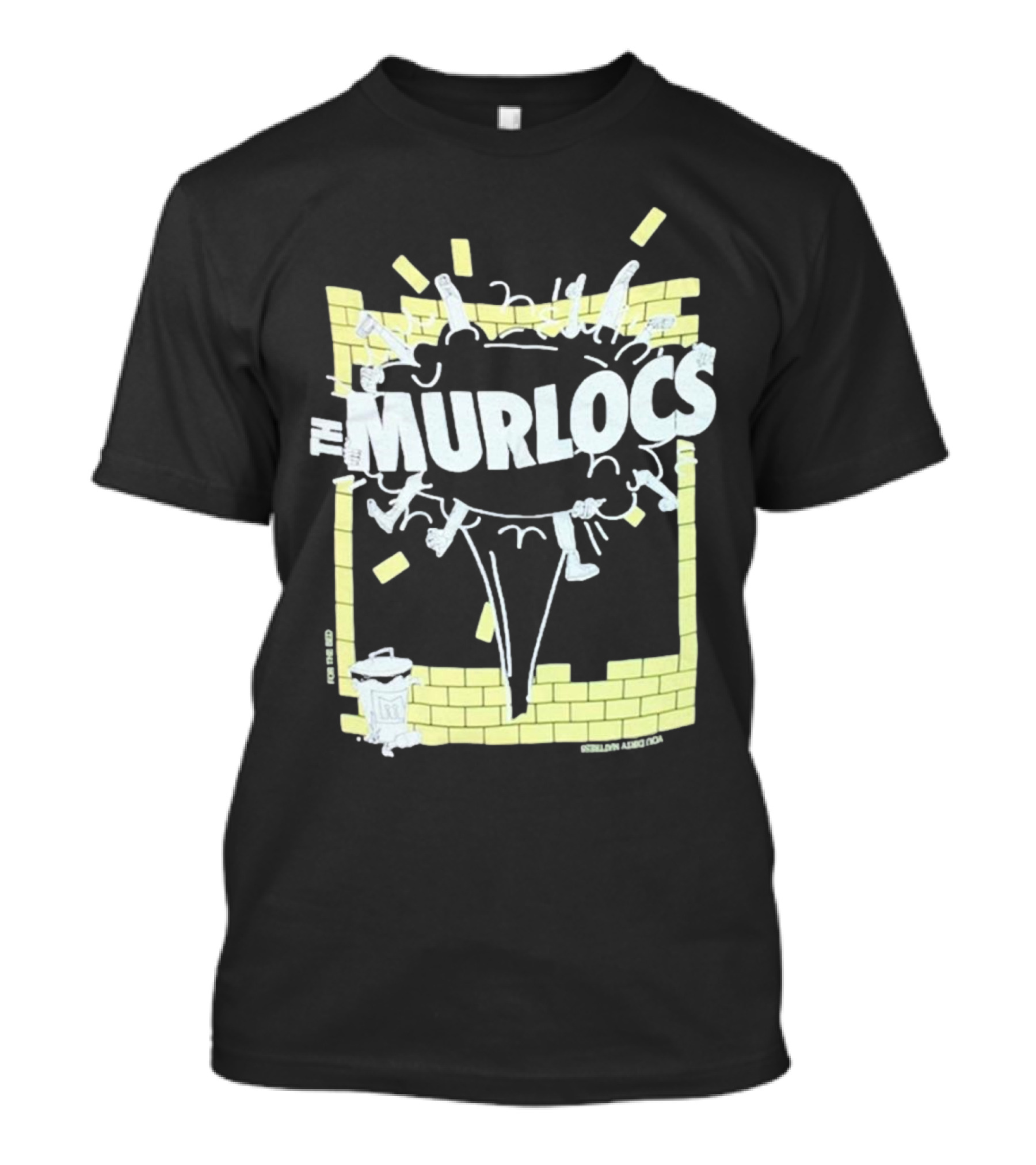 The Murlocs Brick Wall Rumble Explosion T-Shirt