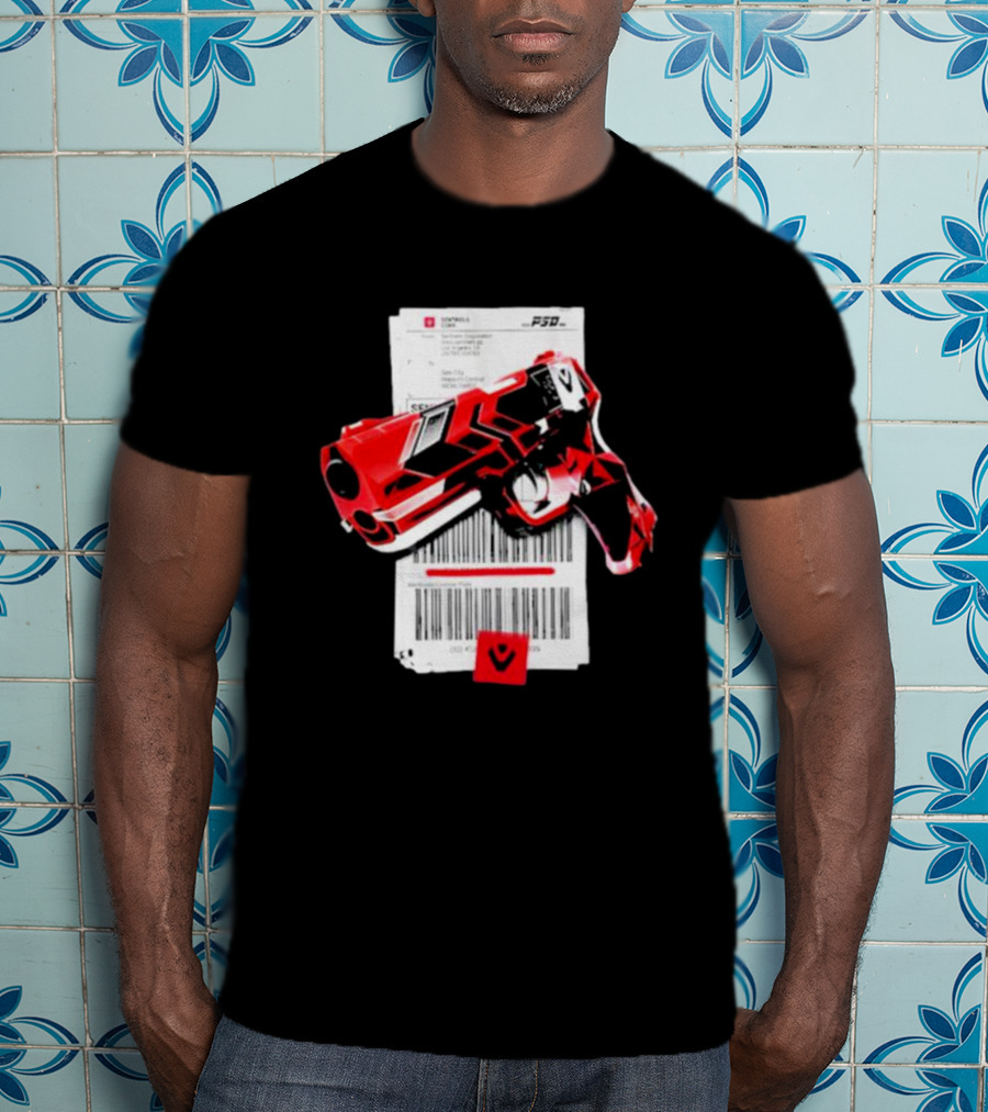 Sentinels Pistol Barcode PSD Capsule T-Shirt