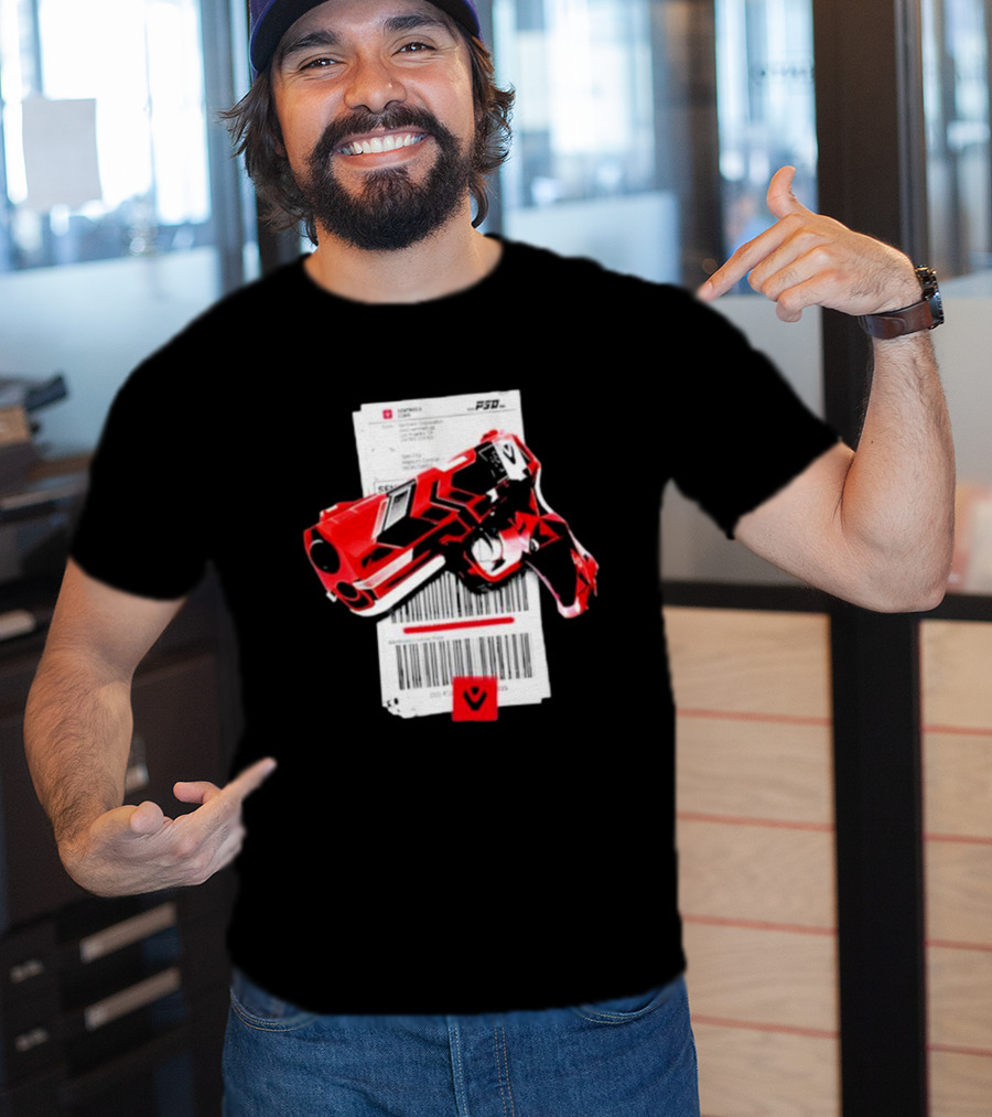 Sentinels Pistol Barcode PSD Capsule T-Shirt