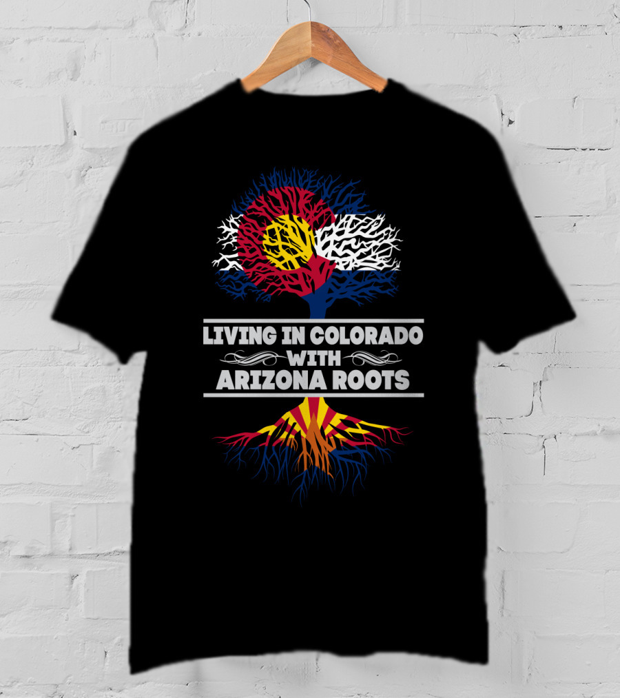 Colorado Pride Meets Arizona Heritage Tree Of Life T-Shirt