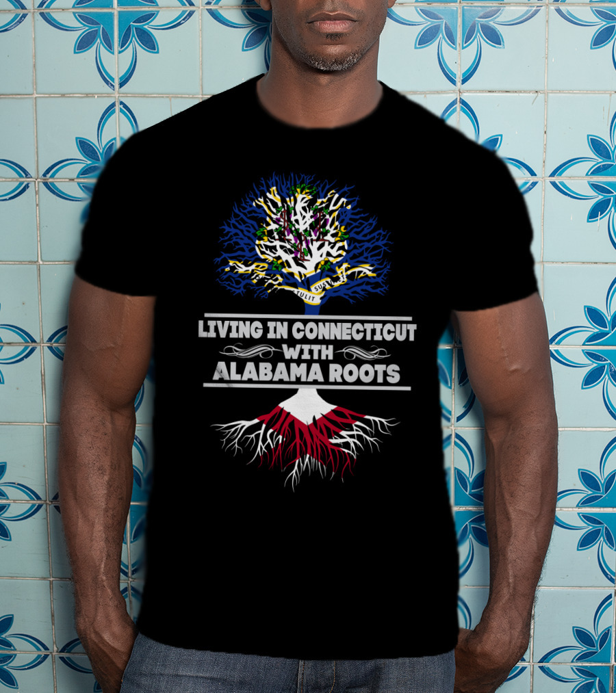 Connecticut Life Blended With Alabama Heritage Featuring Iconic Tree T-Shirt