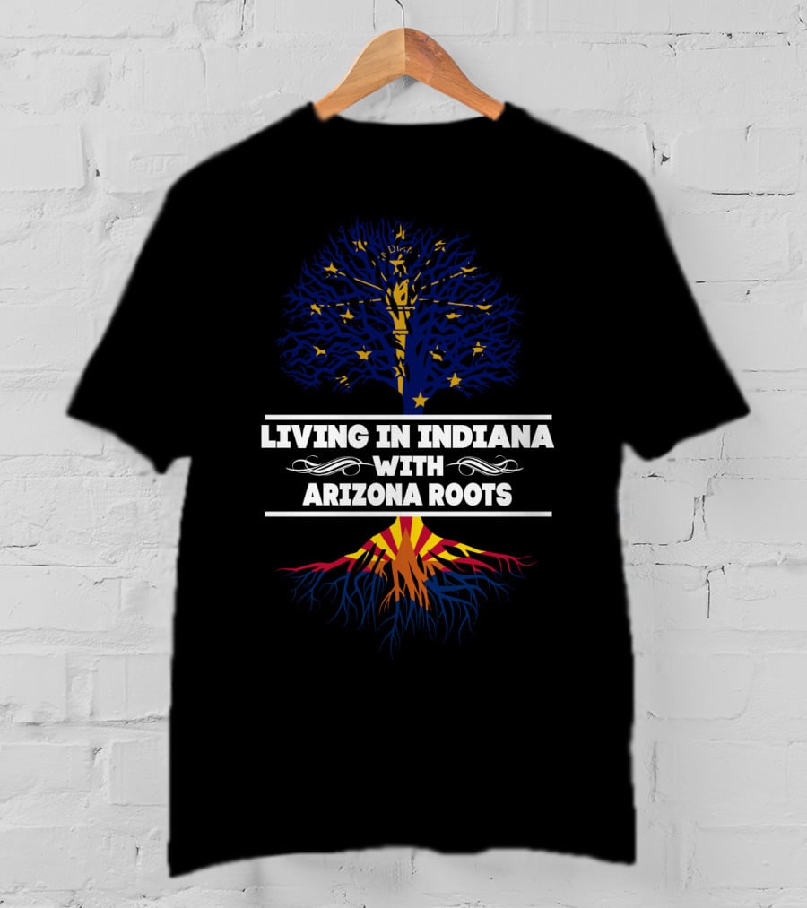 Indiana Life Embracing Arizona Heritage Tree T-Shirt