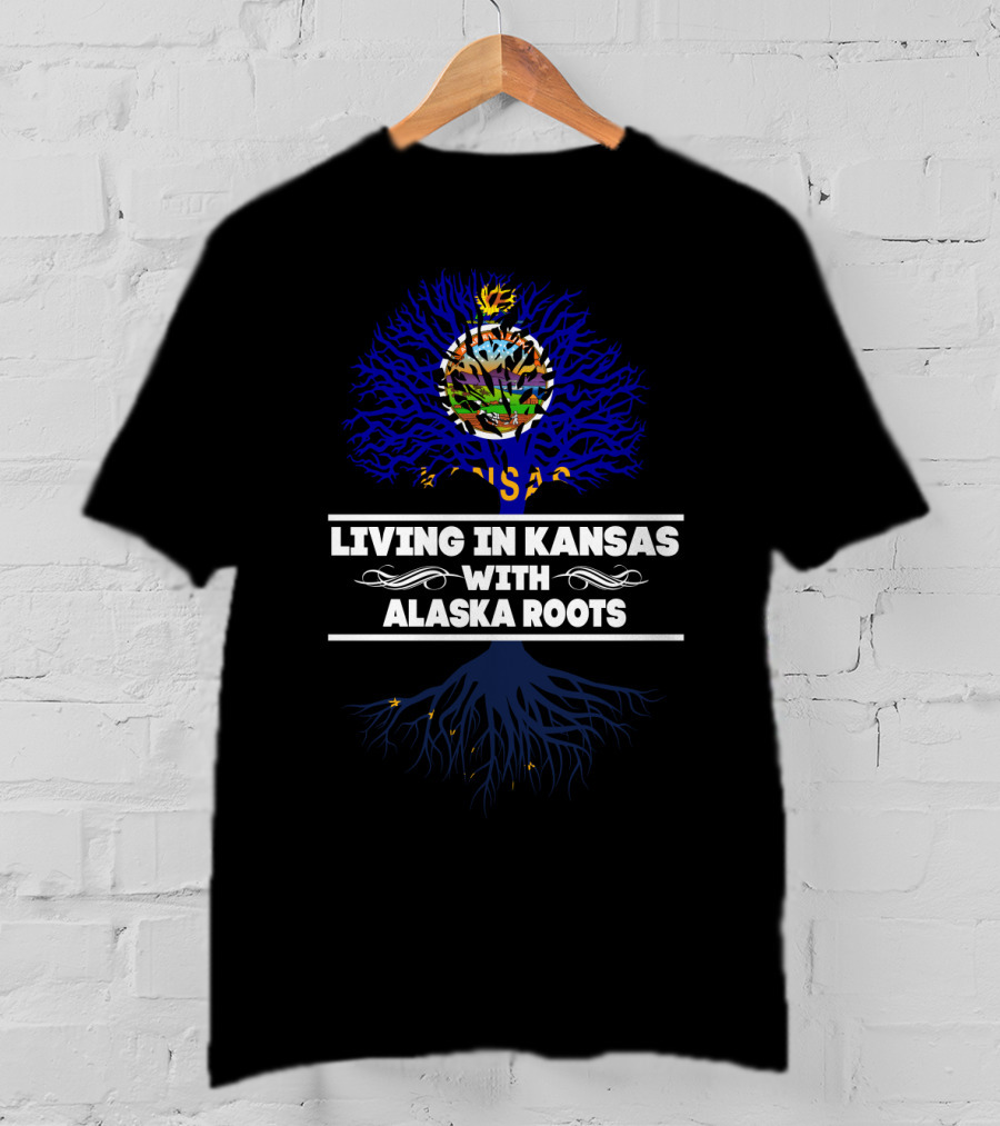 Kansas Life With Deep Alaska Heritage Symbolism T-Shirt