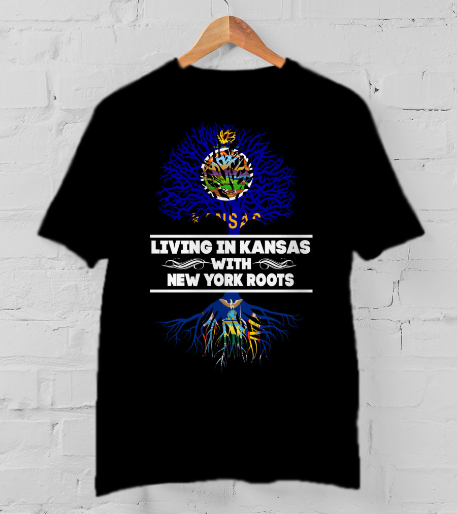 Kansas Life New York Heritage Tree T-Shirt