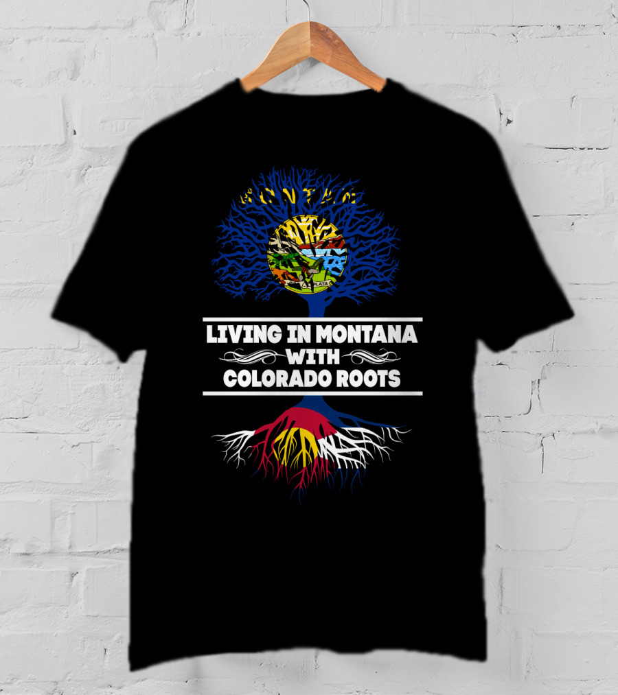 Montana Lifestyle Embracing Heritage From Colorado Roots T-Shirt