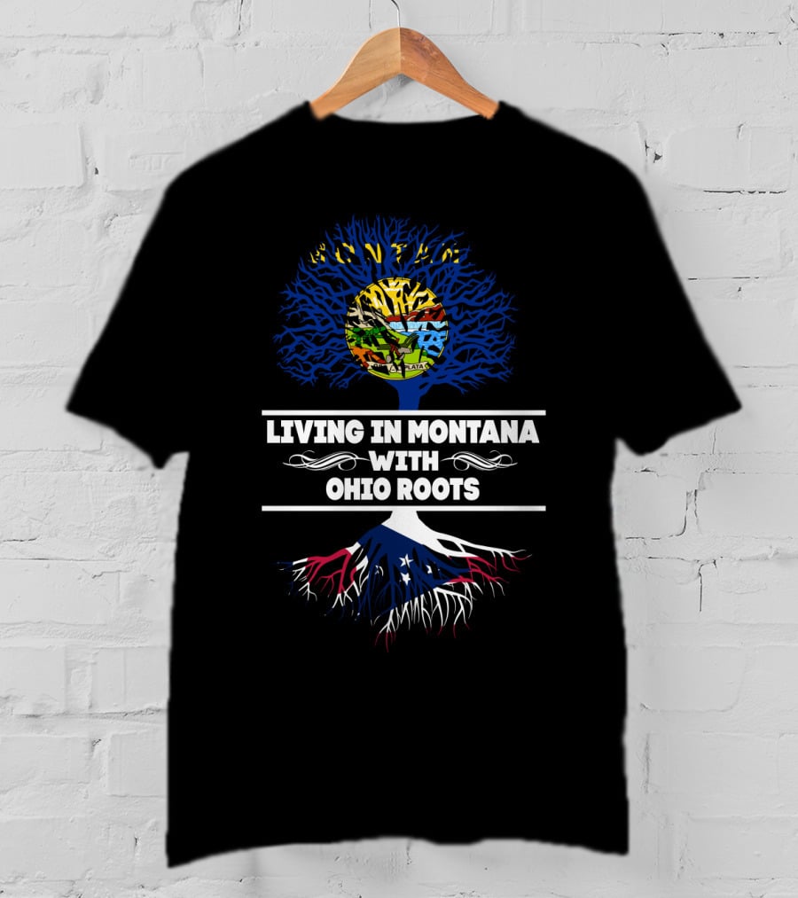 Moving To Montana With Deep Ohio Heritage Connection T-Shirt