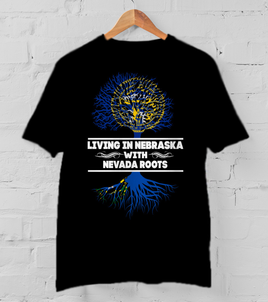 Celebrating Nebraska Life Embracing Deep Nevada Roots With State Seal T-Shirt