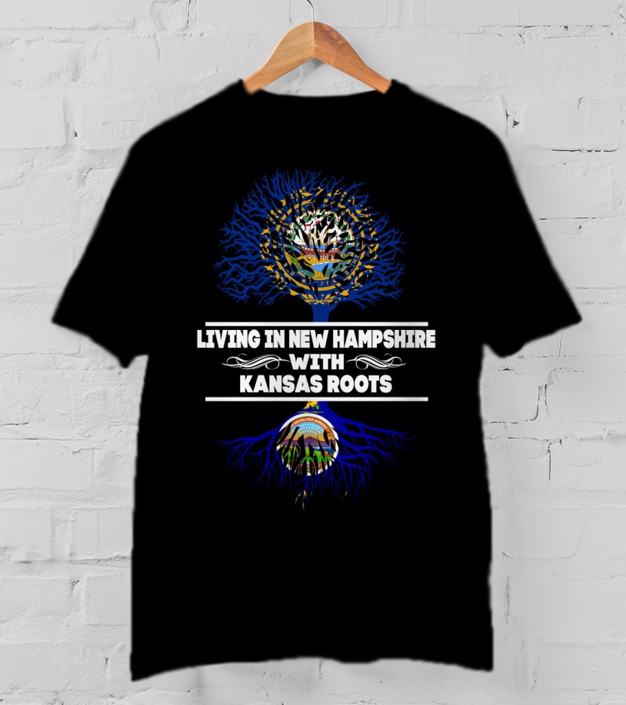 New Hampshire Living Kansas Roots Tree T-Shirt