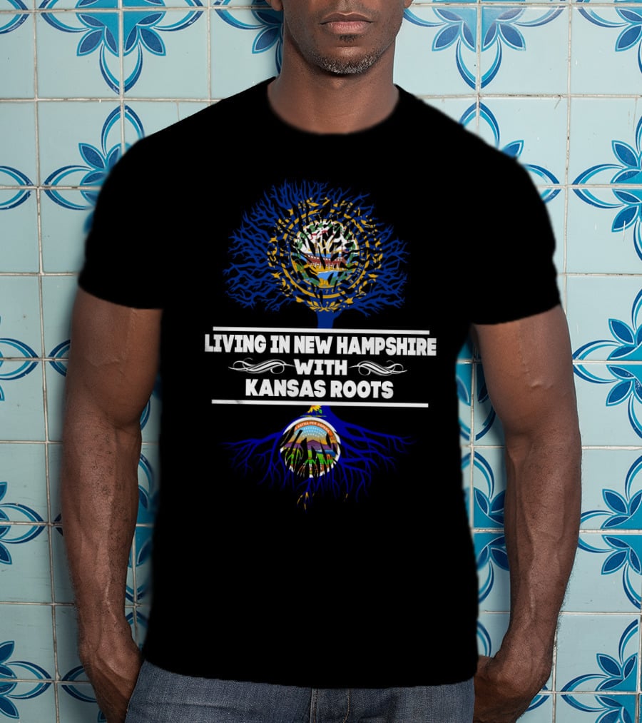 New Hampshire Living Kansas Roots Tree T-Shirt