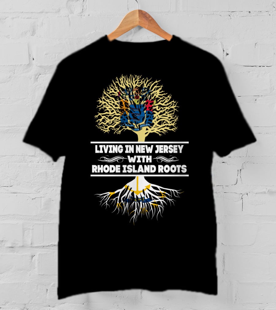 New Jersey Life Rhode Island Heritage Tree T-Shirt