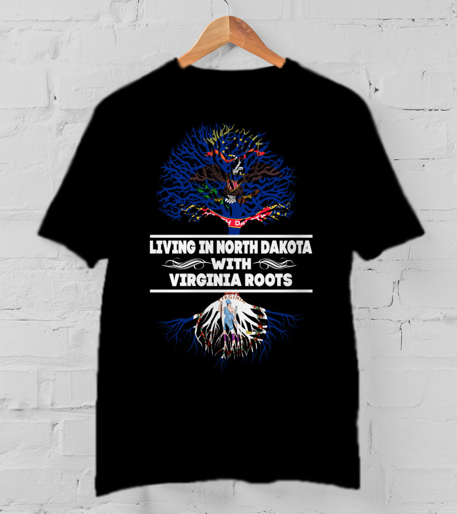 Roots And Heritage: Celebrating Life In North Dakota With Deep Virginia Connections T-Shirt