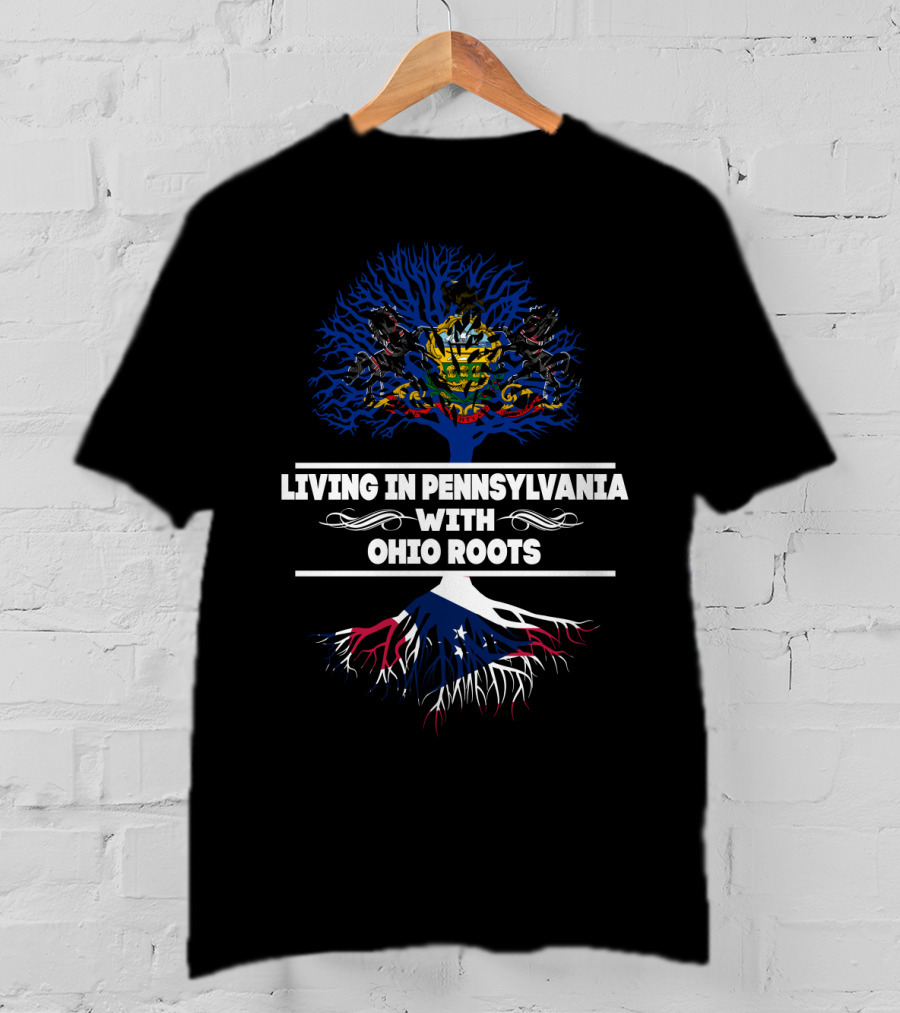 Pennsylvania Pride Ohio Heritage Tree Crest T-Shirt