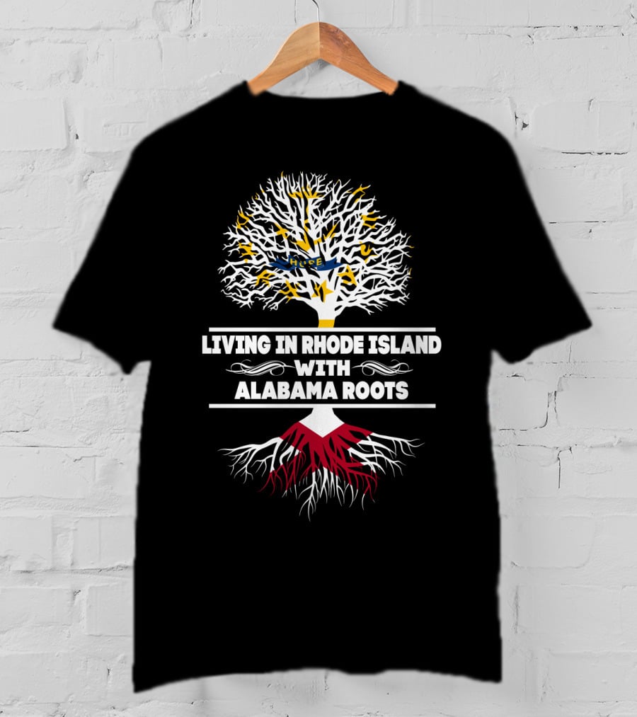 Rhode Island Life Alabama Heritage Tree T-Shirt