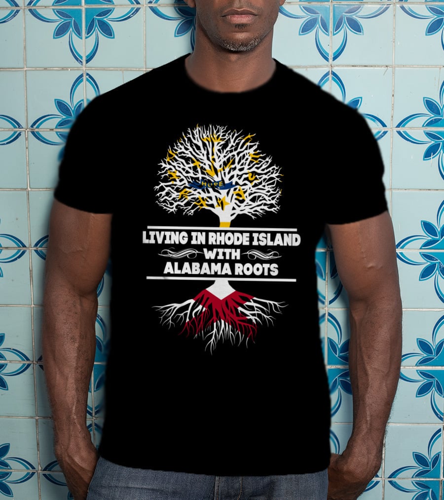 Rhode Island Life Alabama Heritage Tree T-Shirt