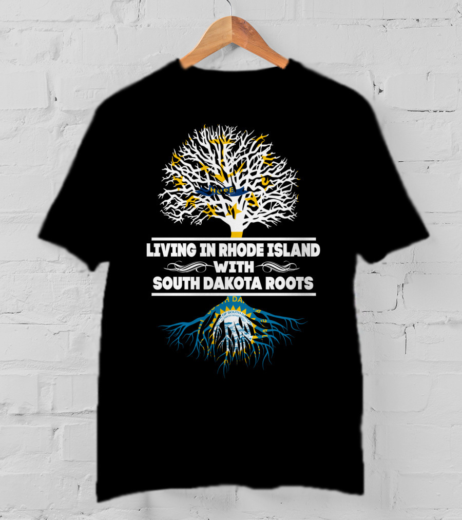 Rhode Island Residence With Deep South Dakota Roots Proudly Represented T-Shirt