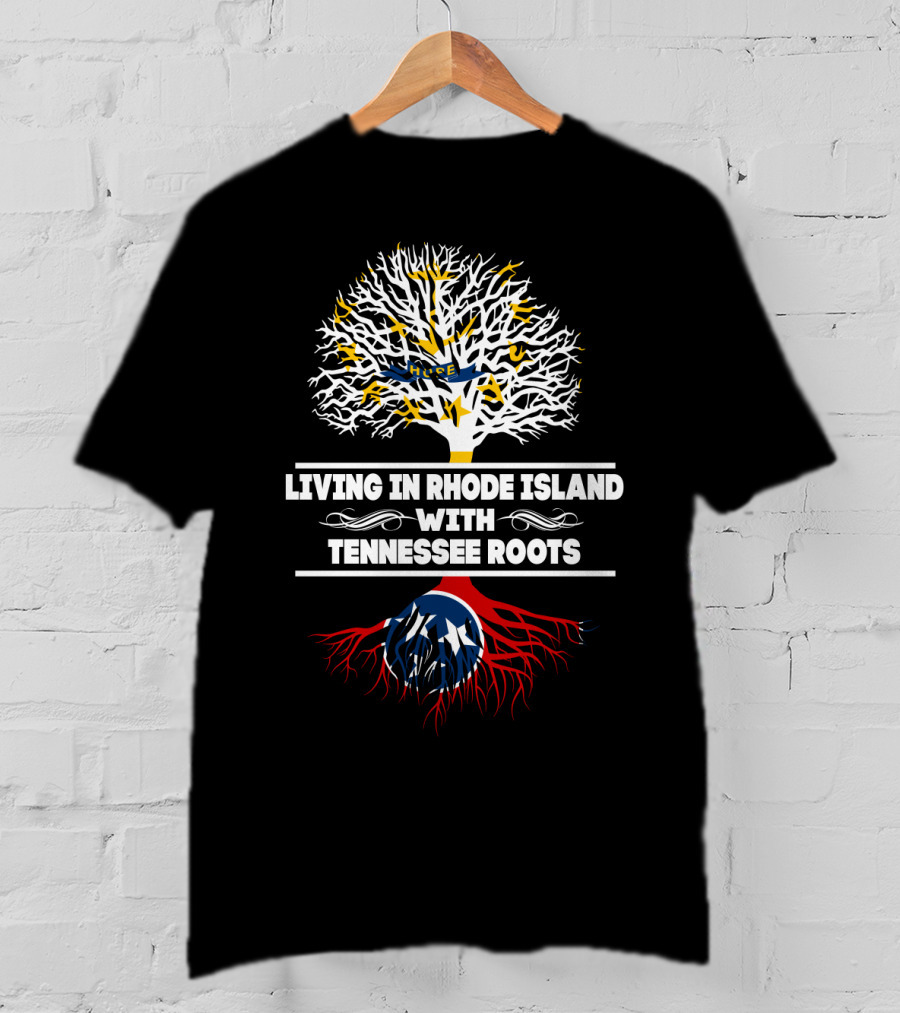 Rhode Island Life Tennessee Tree Roots T-Shirt