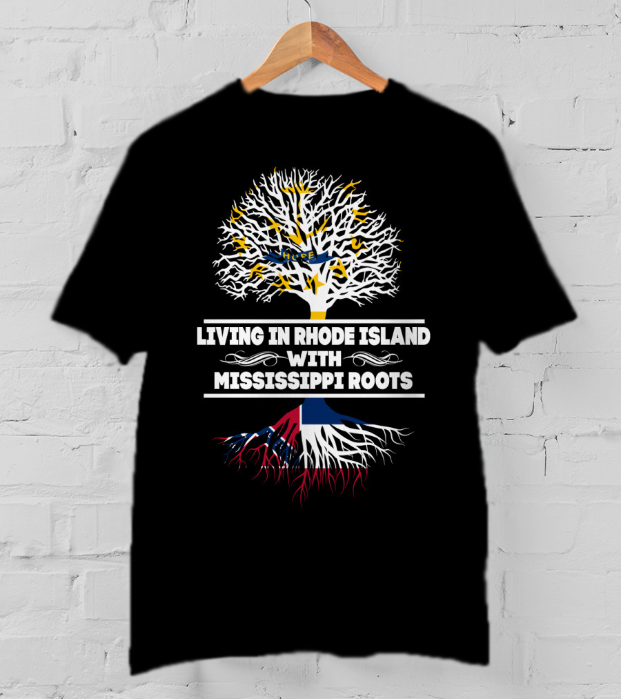 Rhode Island Life Mississippi Heritage Tree T-Shirt