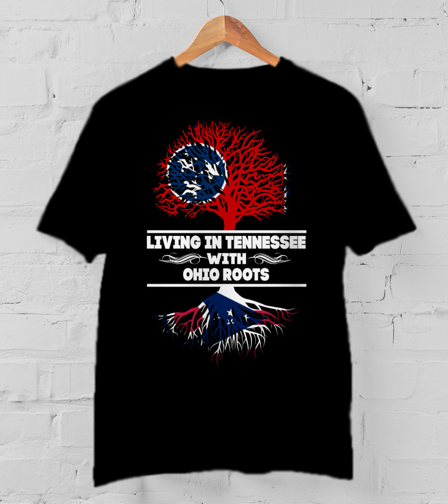 Tennessee State Pride: Deep Connection With Ohio Origins And Tree T-Shirt