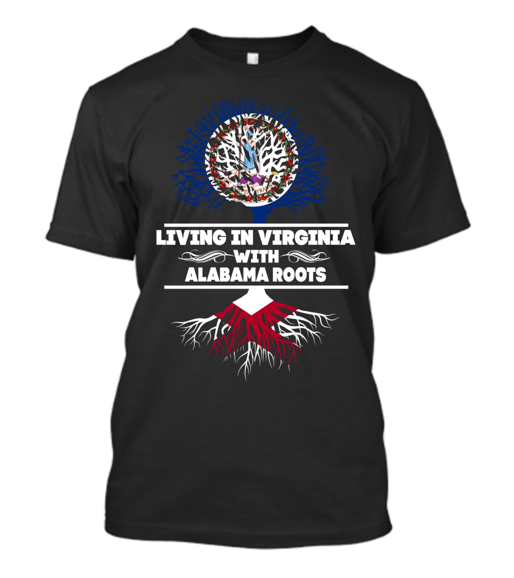 Virginia Life Alabama Heritage Tree T-Shirt
