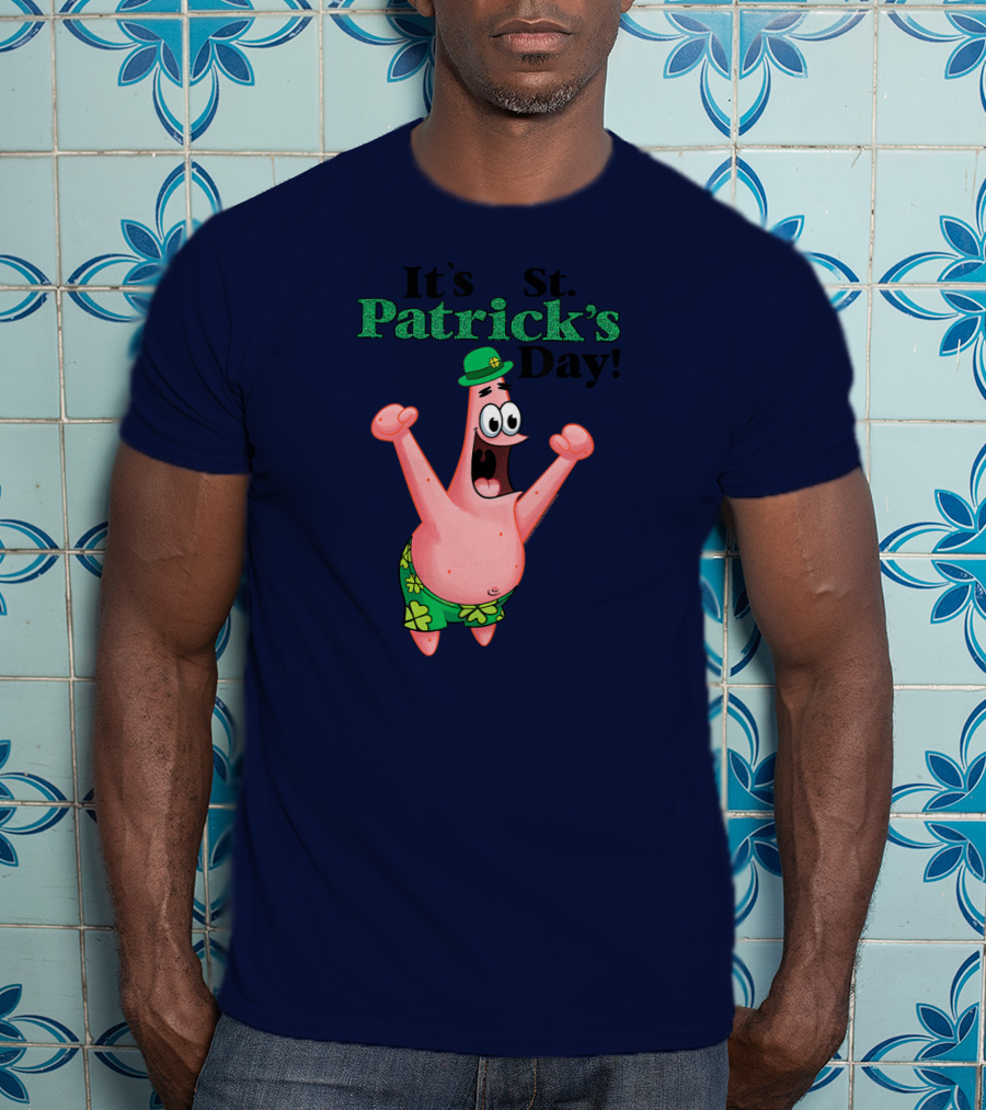 It's St. Patrick's Day Funny Patrick Character T-Shirt