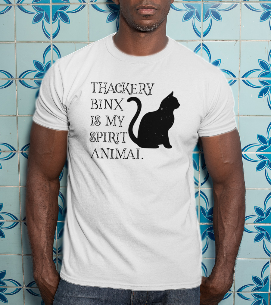 Thackery Binx Is My Spirit Animal Cat T-Shirt