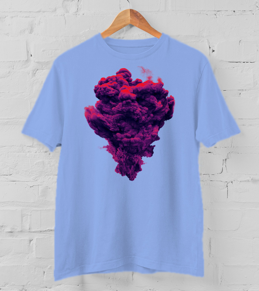 Mountain Smoke Vivid Explosion T-Shirt