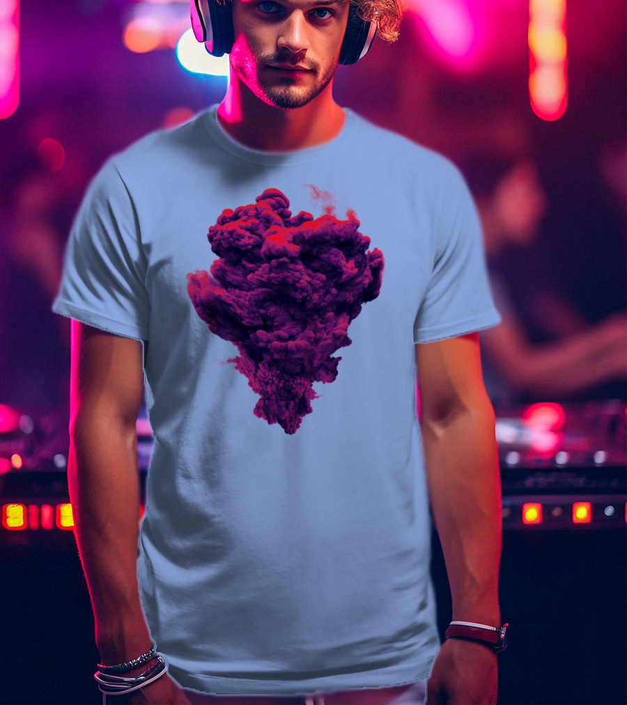Mountain Smoke Vivid Explosion T-Shirt