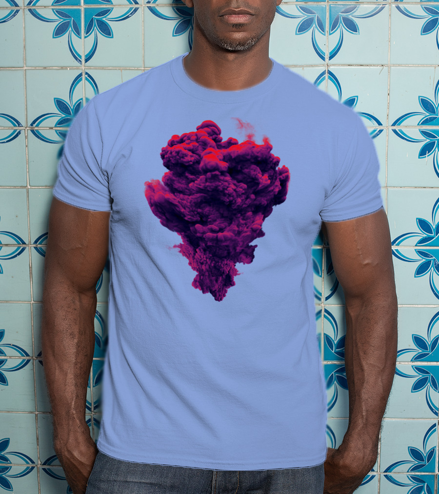 Mountain Smoke Vivid Explosion T-Shirt