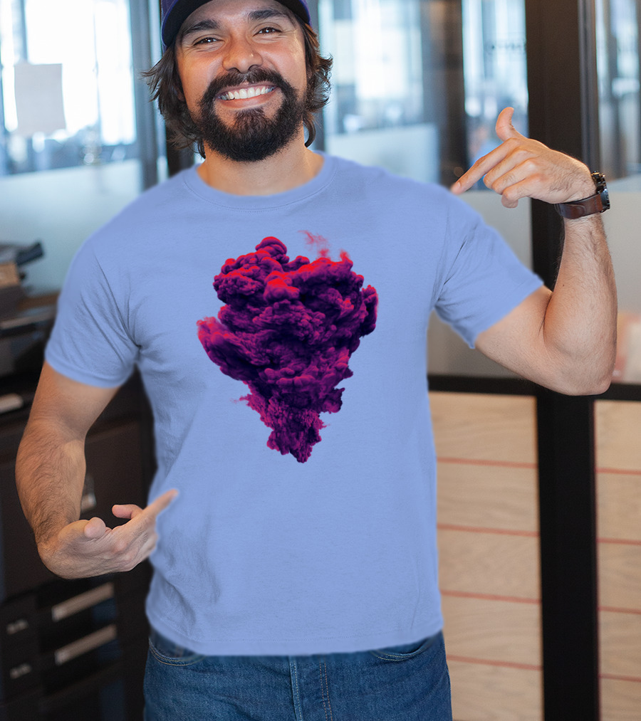 Mountain Smoke Vivid Explosion T-Shirt