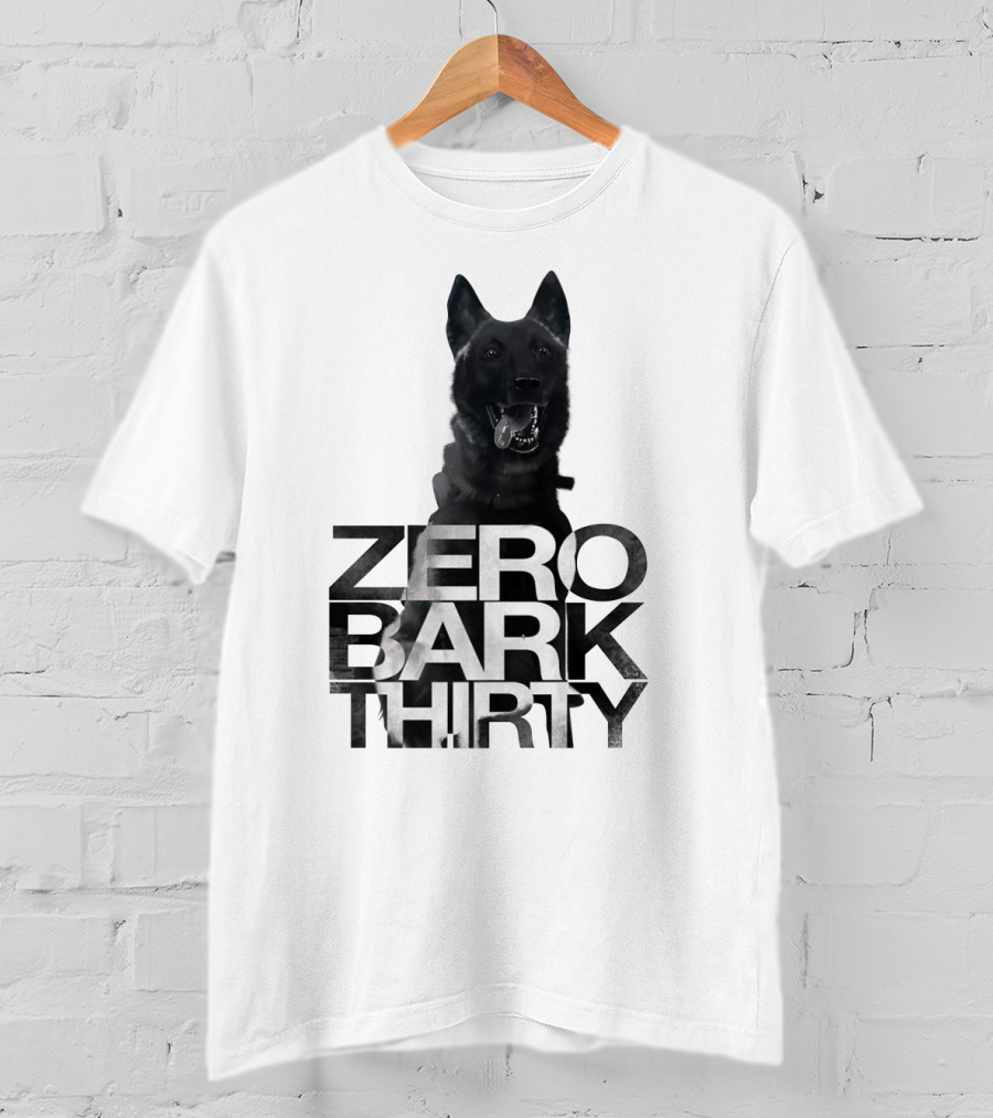 Zero Bark Thirty Hero Dog Conan T-Shirt