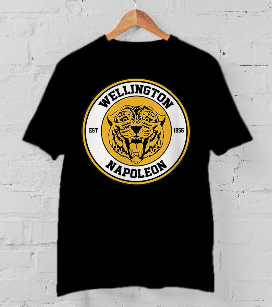 Wellington Napoleon Tigers EST 1956 Tiger Emblem T-Shirt