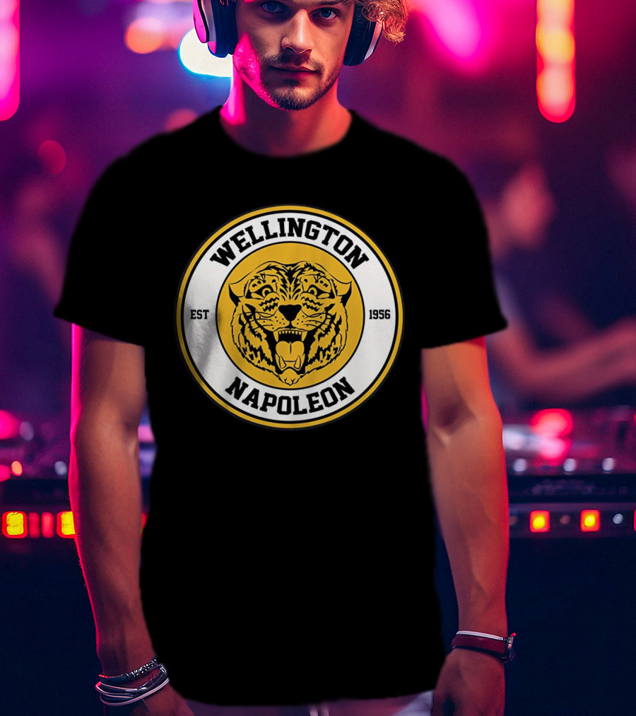 Wellington Napoleon Tigers EST 1956 Tiger Emblem T-Shirt