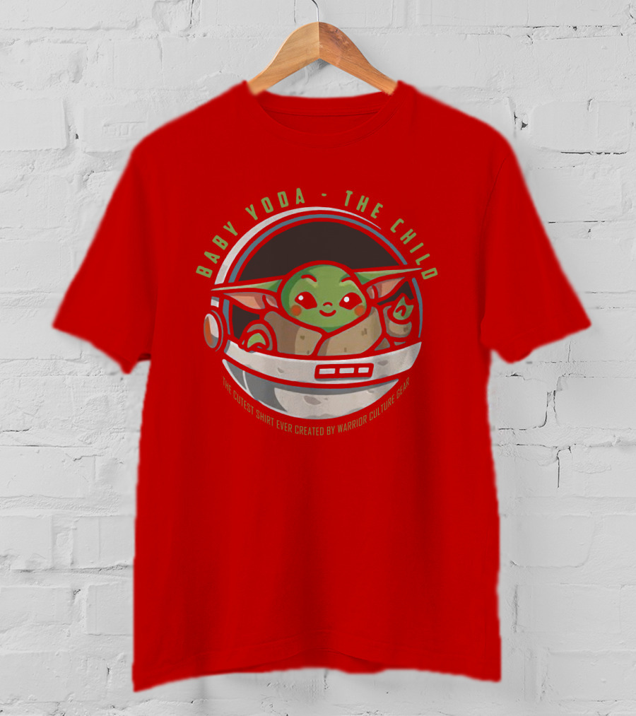Baby Yoda The Child The Cutest Shirt Ever Created Warrior Culture Gear T-Shirt
