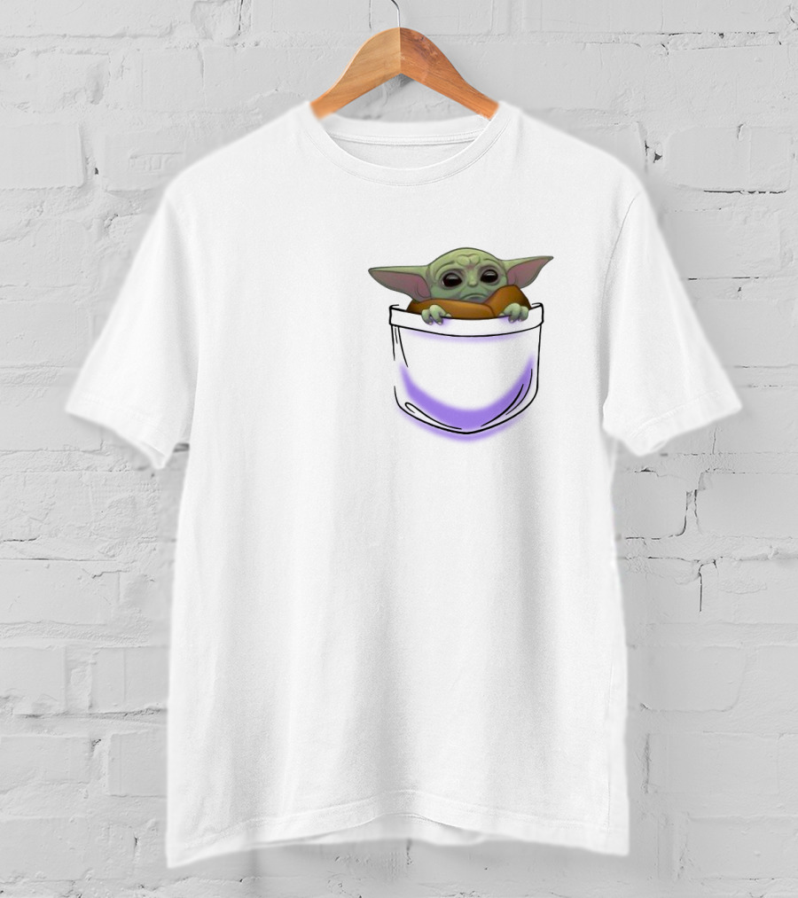 Star Wars The Child Grogu In Pocket T-Shirt