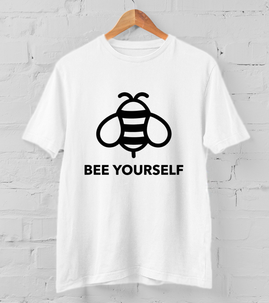 BEE YOURSELF Down Syndrome Awareness Symbol Bee T-Shirt