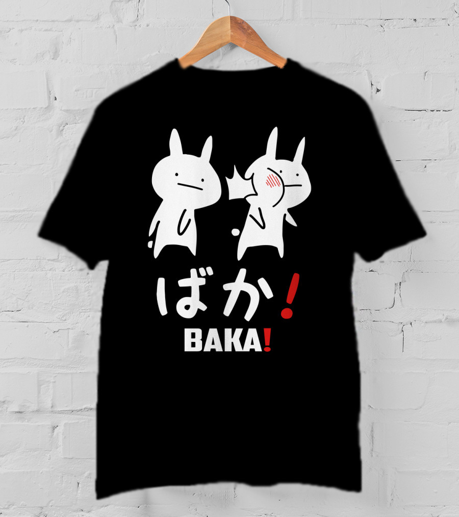 Anime Baka Rabbit Slap BAKA Japanese T-Shirt