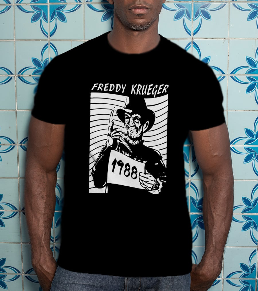 Freddy Krueger 1988 Iconic Horror Figure T-Shirt