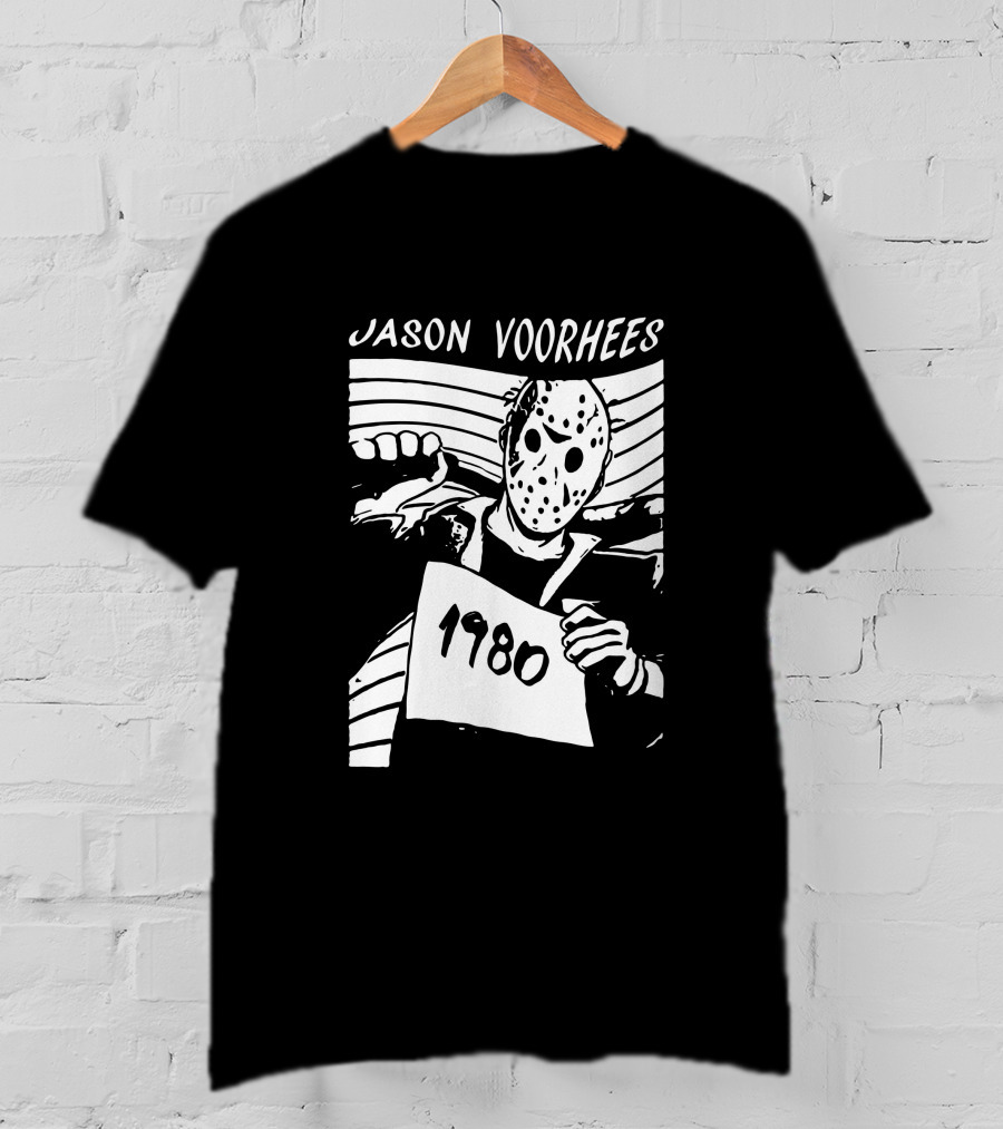 Jason Voorhees 1980 Horror Movie Iconic T-Shirt