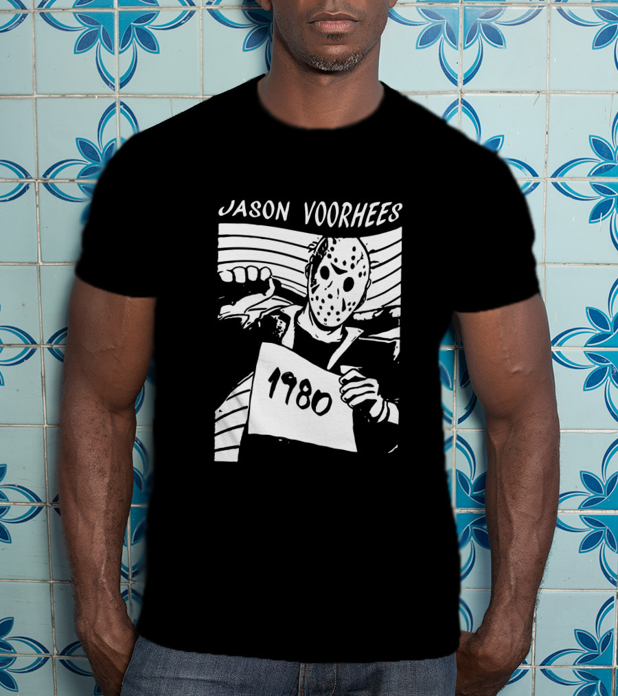 Jason Voorhees 1980 Horror Movie Iconic T-Shirt