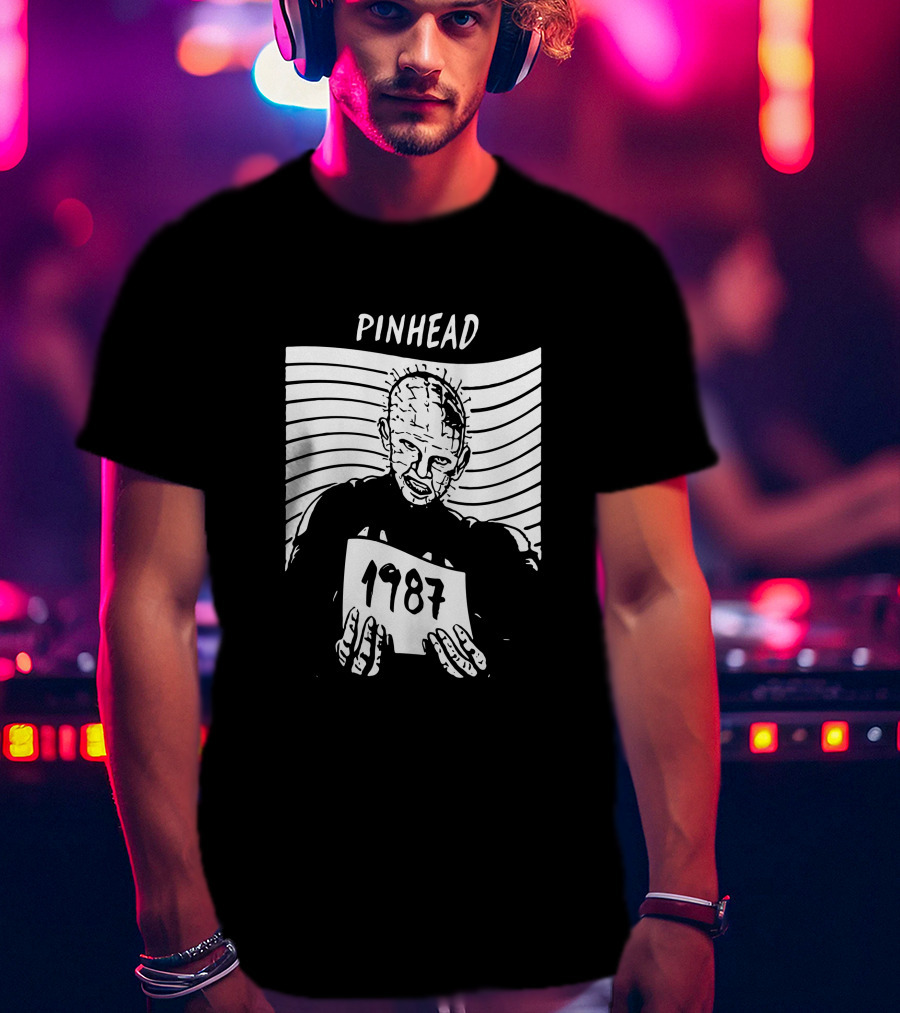 Pinhead 1987 Classic Halloween T-Shirt