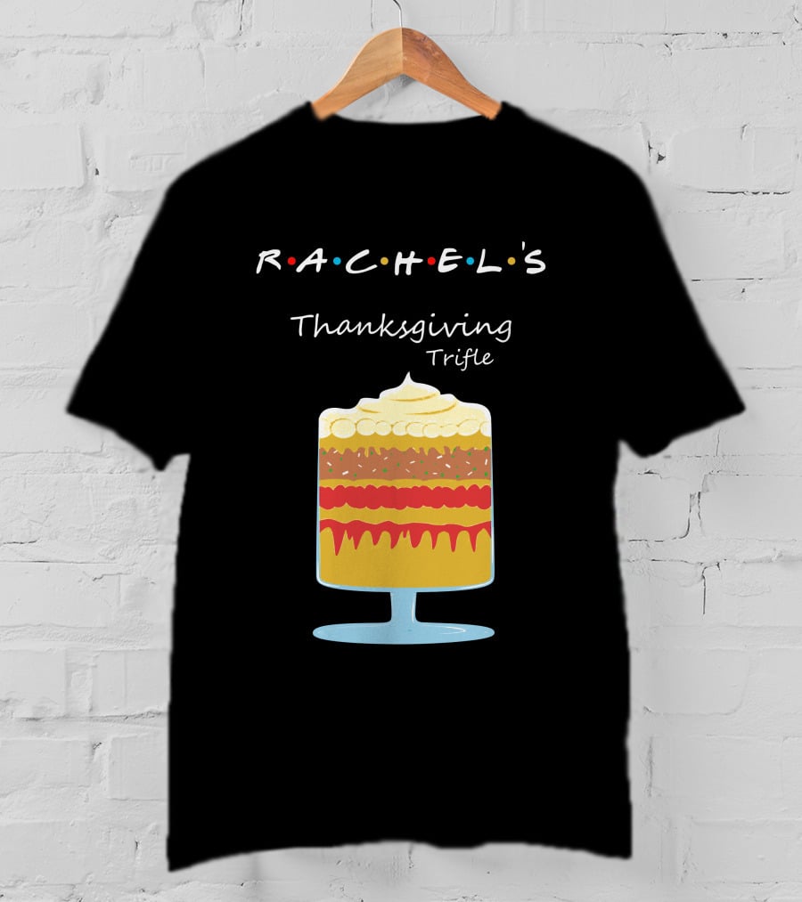 Rachel's Thanksgiving Trifle With Iconic Colored Dots T-Shirt